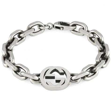 gucci women's bracelet sale|gucci interlocking silver bracelet.